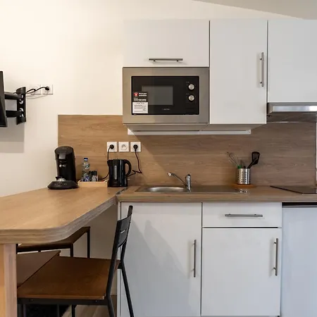 Apartment Studio 25m2, Ideal Deplacement Pro, Renove *