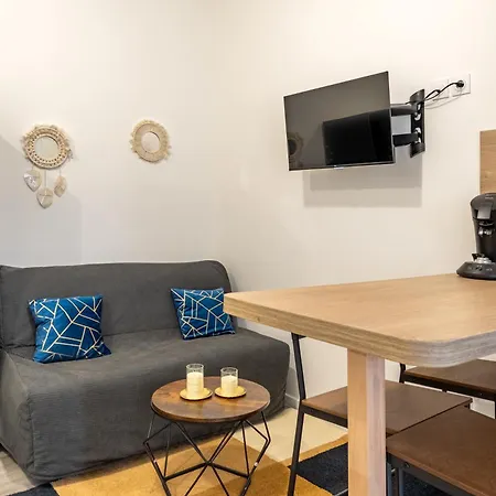 Apartment Studio 25m2, Ideal Deplacement Pro, Renove Rouen